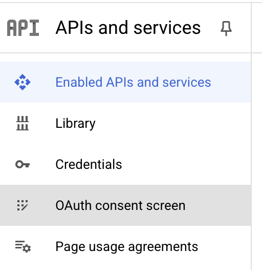 Oauth Consent Screen